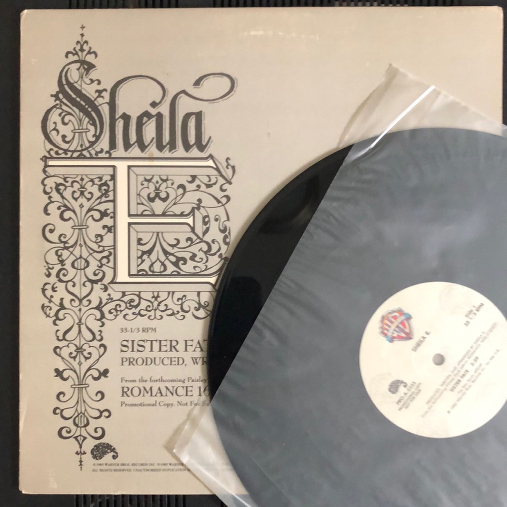Sheila E. Sister Fate Vinyl Lp '85